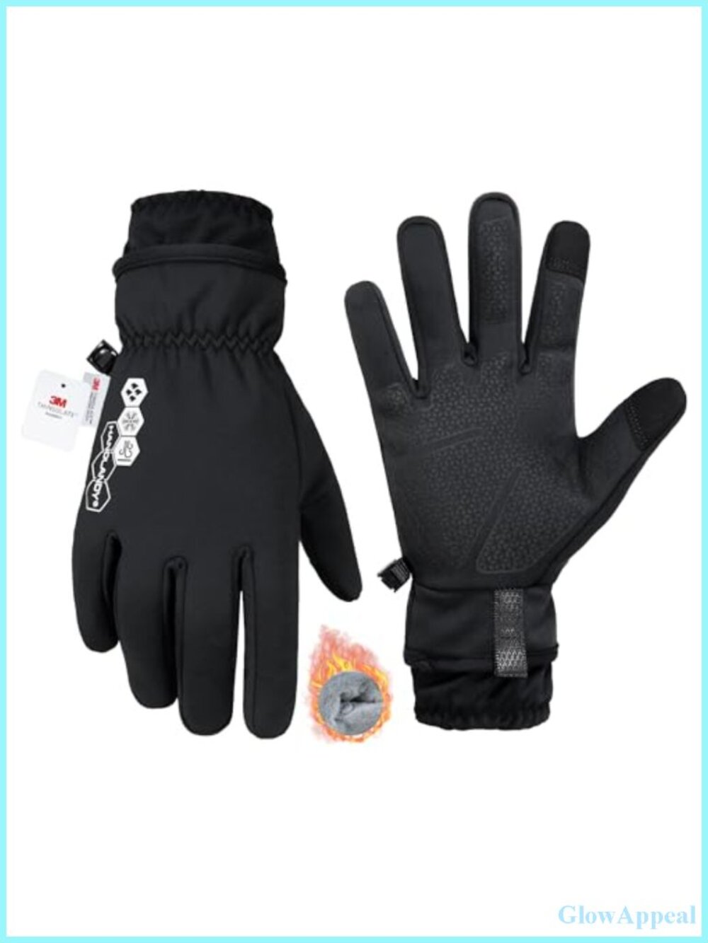 Waterproof Insulated Winter Gloves for Men & Women Touchscreen Cycling Skiing